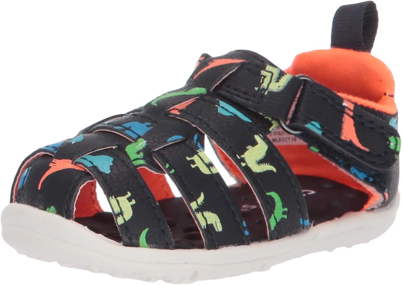 Carter's Every Step Boy's 1st Walker Miller Fisherman Sandal, Print, 3.5 M US Infant: Shoes