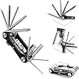 Bike Multitool - Bike Tool Kit -12 In 1 Lightweight Stainless Steel Bicycle Multi tool - Safety Locking, Survival Gear With Hex Key, Screwdriver, Chain Cutting Tool by Hayvenhurst