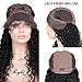 Right Hair Indian Remy Human Hair Lace Front Wigs Deep Curly For Black Women (#2 darkest brown 18inch)