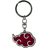 ABYstyle Naruto Shippuden Akatsuki Key Ring, Red, One Size