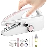 Handheld Sewing Machine,Two dear,Mini sewing machine,Easy to Use and Fast Stitch Suitable for Clothes,Fabrics, DIY Home Trave