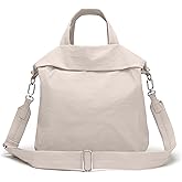 FODOKO Hobo Crossbody Bags 2.0, 19L Large Totes Handbags with Straps for Women, Multi Nylon Shoulder Bags for Travel Gym