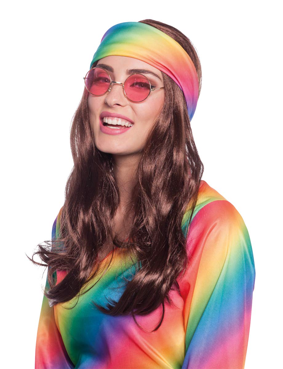 Folat - Hippie Wig with Headband - One Size