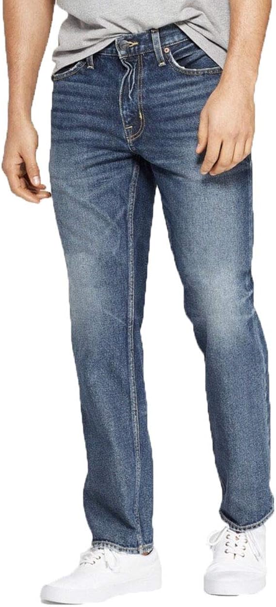 goodfellow and co slim straight jeans