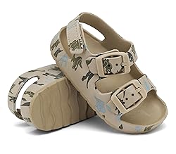 ChayChax Toddler Boys Girls Double Buckle Sandals