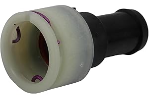 GM Genuine Parts 15-33814 Black Heater Inlet and Outlet Hose Connector