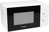 EMtronics 20L 700W Manual Microwave, 5 Power Levels, Timer & Light - White view 3