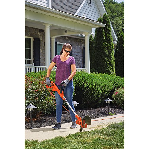 BLACK+DECKER String Trimmer, Electric, 14inch (BESTE620),Orange