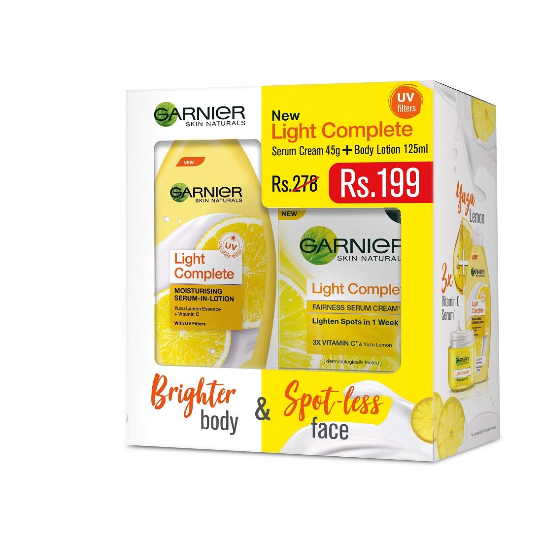 garnier light complete for dark spots