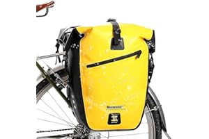 Rhinowalk Bike Bag Waterproof Bike Pannier Bag for Bicycle Cargo Rack Saddle Bag Shoulder Bag Laptop Pannier Rack Bicycle Bag Professional Cycling Accessories