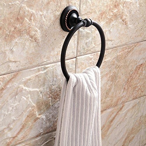 GJ-Bathroom single precision copper antique towel ring