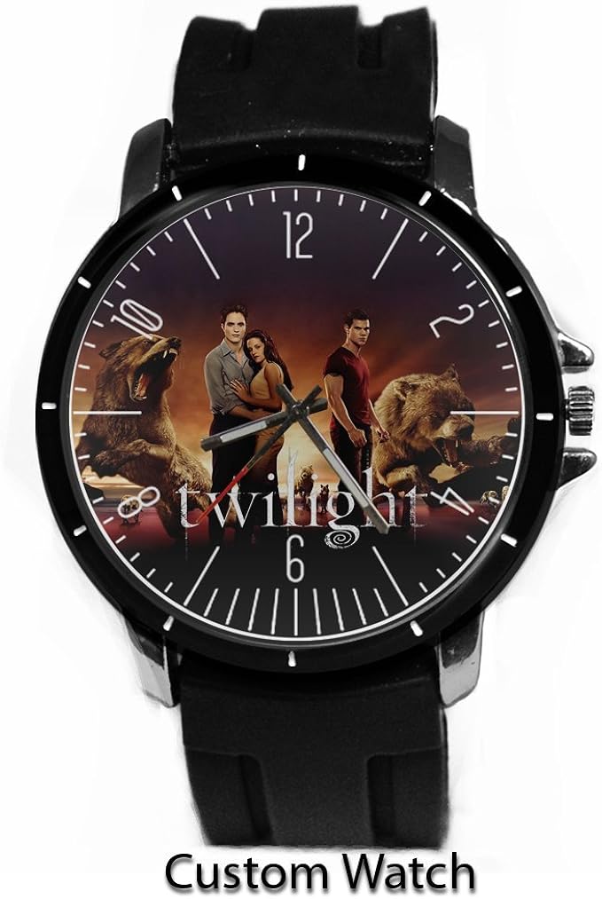 Amazon Com Printed The Twilight Saga Custom Watch Clothing