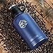 The Timber Line 64 oz Insulated Water Bottle and Beer Growler, Vacuum Insulated Stainless Steel, BPA Free, Double Walled Half Gallon Water Jug, Wide Mouth, Leak Proof Cap, Keeps Drinks HOT and Cold