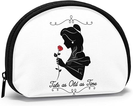 Amazon ベル 美女と野獣 ファスナー付き ミニポーチ 化粧ポーチ 小銭入れ 財布 レディース 子ども カード収納 クリスマス Danesi 誕生日 プレゼント おしゃれ かわいい キャラクター レディース メンズ ポーチ