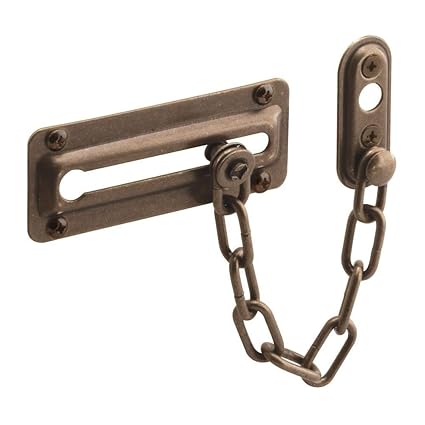 Hafele Stainless Steel Security Door chain Antique finish 150mm Your security partner for home