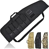 Stahlusdick Soft Rifle Case Lightweight Tactical Gun Bag for Scoped Rifles with Accessory Pockets Adjustable Shoulder Strap Available Length in 38 42 Inch