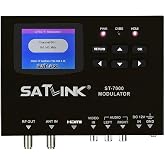SatLink ST-7000 HDMI to RF Digital Modulator/Encoder Delivers 1080p HDMI Video to TVs as HD ATSC or QAM (J.83B) Channel via Coax Network
