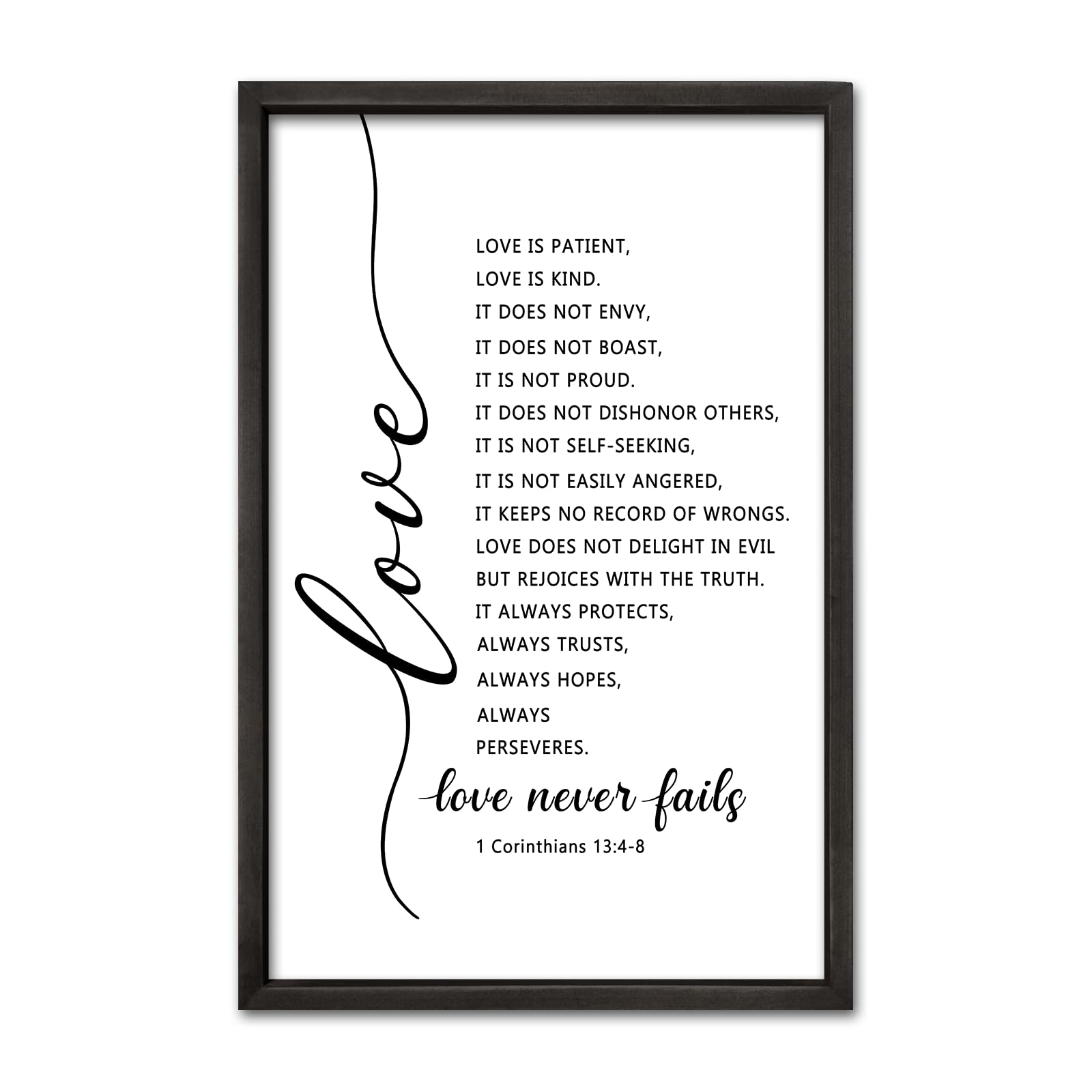 comurdyo Love Is Patient Love Is Kind 1 Corinthians 13 Christian Family ...