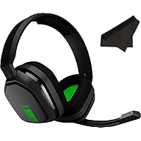 ASTRO Gaming A10 Headset for Xbox One/Nintendo Switch / PS4 / PC and Mac - Wired 3.5mm and Boom Mic by Logitech w/Microfiber