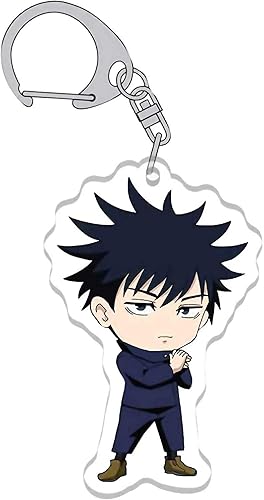 Amazon 呪術廻戦 キーホルダー アクリル キーチェーン バッグ 携帯 ペンダント 七海建人 ななみ けんと 飾り アニメ キャラクター 萌えグッズ 小道具 プレゼント ギフト アニメ 萌えグッズ 通販