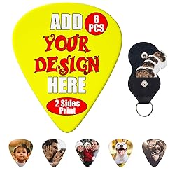 GRAXILON Custom Guitar Picks 6-PCS Personalized Add
