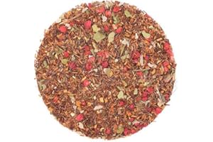 WEST END COFFEE ROASTERS LTD. Denise's Fine Tea, USDA Organic, A Raspberry in Paris Rooibos, Flavored Rooibos Tea, Caffeine-Free, Loose Leaf (100g)