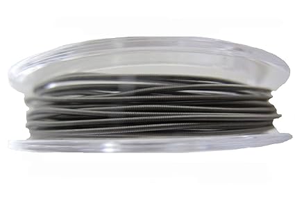KANTHAL A1 Type Wire - Deluxe CLAPTON COIL - Double Wrap - 0.4mm (26 AWG) Central Wire 0.2mm (32 AWG) Wrap Wire - 2 Metre Spo