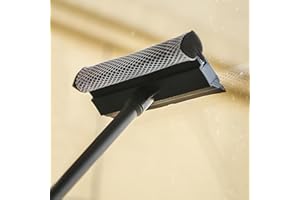 Suweiyuanshiyi Window Cleaning Tools, Squeegee for Car Window Cleaning and Windshield Washing, 2 in 1 Cleaning Washing Sponge