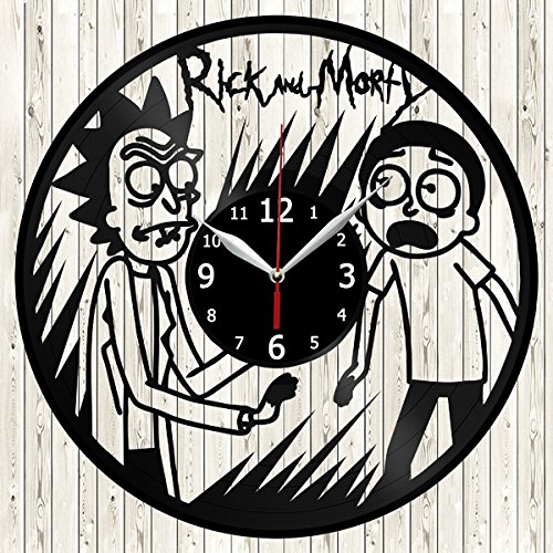 Reloj de Pared Rick y Morty Handmade
