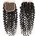 Beauty Forever Hair Brazilian Curly Virgin Hair 3 Bundles Weave with 3 Part Lace Closure for Women Natural Color Unprocessed Human Hair Extensions 10 12 14+ 10closure