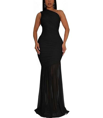 high-neck ruched mesh bridesmaid dress Memoriesea Women's High Slit Halter Tie Cocktail Wedding Guest Maxi Black : Clothing, Shoes & Jewelry Color:Apricot Women's Designer Dress Shoes and chic cut Wishlist