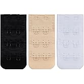 Closecret Women's Nylon Bra Extender Multi-size Brassiere Strap Extension