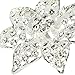 kilofly 14pc Bridal Rhinestone Crystal Flower Bouquet Corsage Wedding Brooch Pin