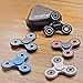 Tri-Spinner Fidget Toy 3D Printing Ceramic with Premium Quality EDC Focus Toy for Kids & Adults (Black&Blue)