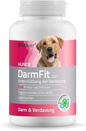 DEMAvet® DarmFit Nahrungsergänzungsmittel für Hunde Verdauung Magen Darm | Von Tierärzten ...