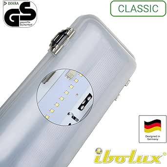 36W LED lámpara 120 cm IP66 pantalla estanca led led sótano lámpara