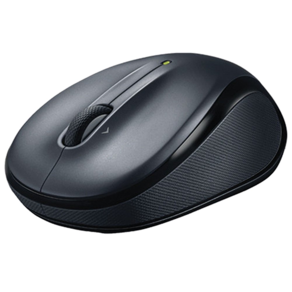 Logitech M325 Wireless Mouse for Web Scrolling - Black