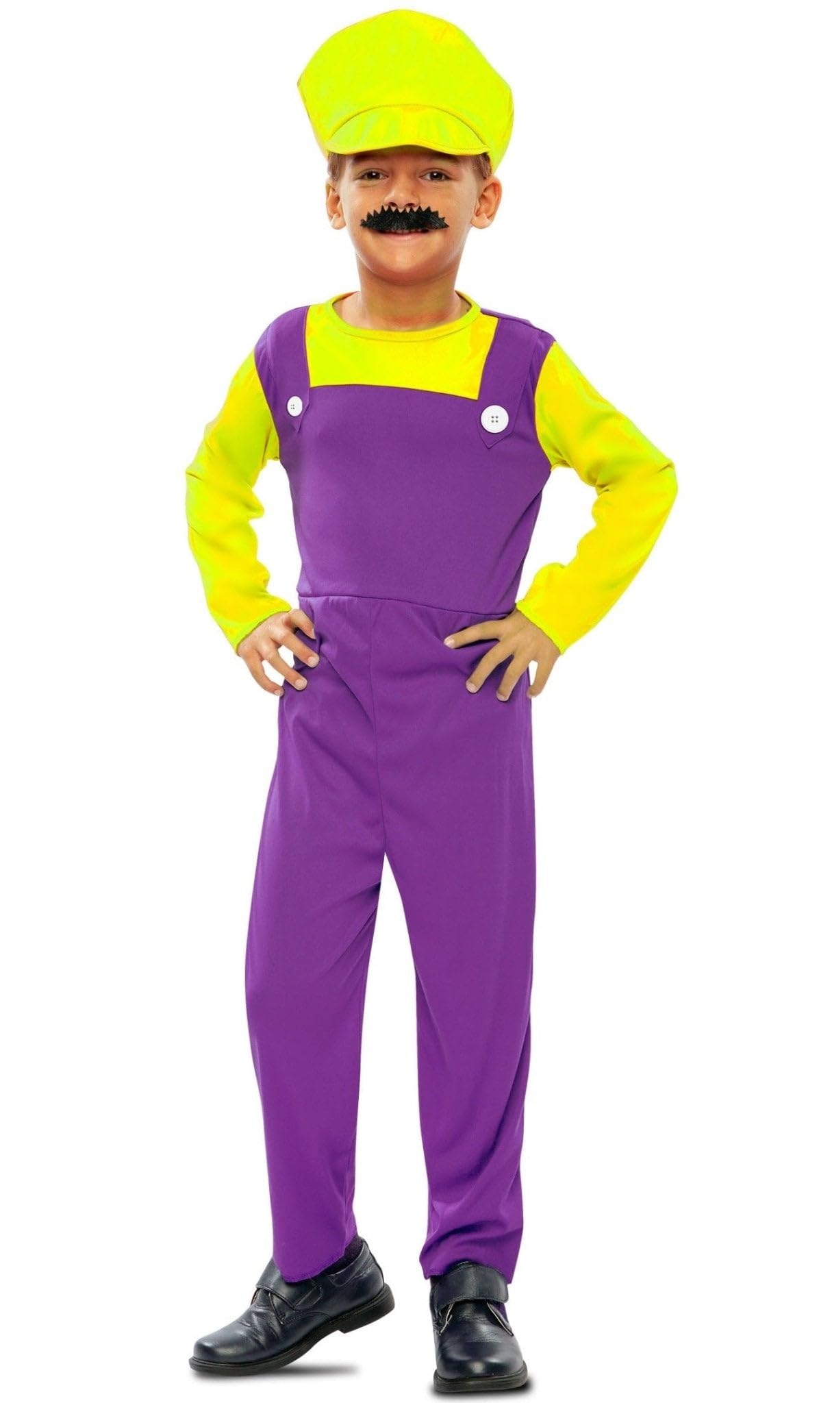 EUROCARNAVALES Children's Plumber Wario Costume