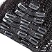 Afro Kinky Curly Clip ins Human Hair Extensions Full Brazilian Virgin Hair 4B 4C Hair For Black Women 100g 7pcs14