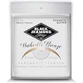 Black Diamond Strings&reg; N600NV Nickel-Infused Nashville Bronze Medium Tension
