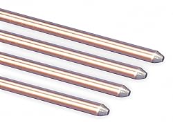 Ground Rod, Dia 5/8 In, 4 Ft. L