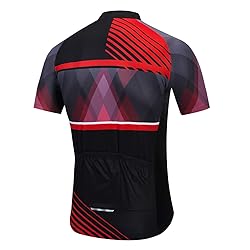 Cycling Jersey Men, Summer Short Sleeved Bike