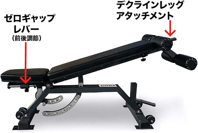 Amazon Sovran 21年新モデル 日本初 Zero Gap アジャストベンチ アジャスタブル ホームジム用 業務用 ベンチプレス インクライン デクライン フラット パワーラック スミスマシン マルチスミスマシン インクライン デクライン Sovran ソヴラン 大型マシン