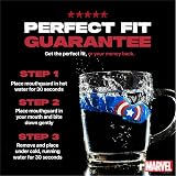 Marvel Captain America Metallic Mouthguard Dual Layer Protection Case Adults view 5