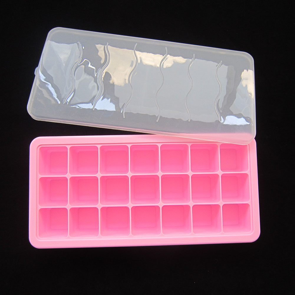 kission 21 Entramado cinta de silicona cubo de hielo caja de hielo ...