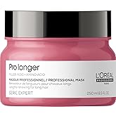 L'Oreal Professionnel Pro Longer Mask, Thickening & Strengthening Mask, Reduces Breakage and Split Ends, Add Softness and Shi