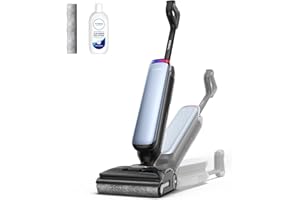 Tineco Floor One S9 Artist Pro Wet Dry Vacuum Cleaner, 22kPa Suction, 360° SmoothDrive, Anti-Tangle Design, 185°F Flashdry, 75 Min Runtime, Dual-Edge Cleaning, 180° Lay-Flat