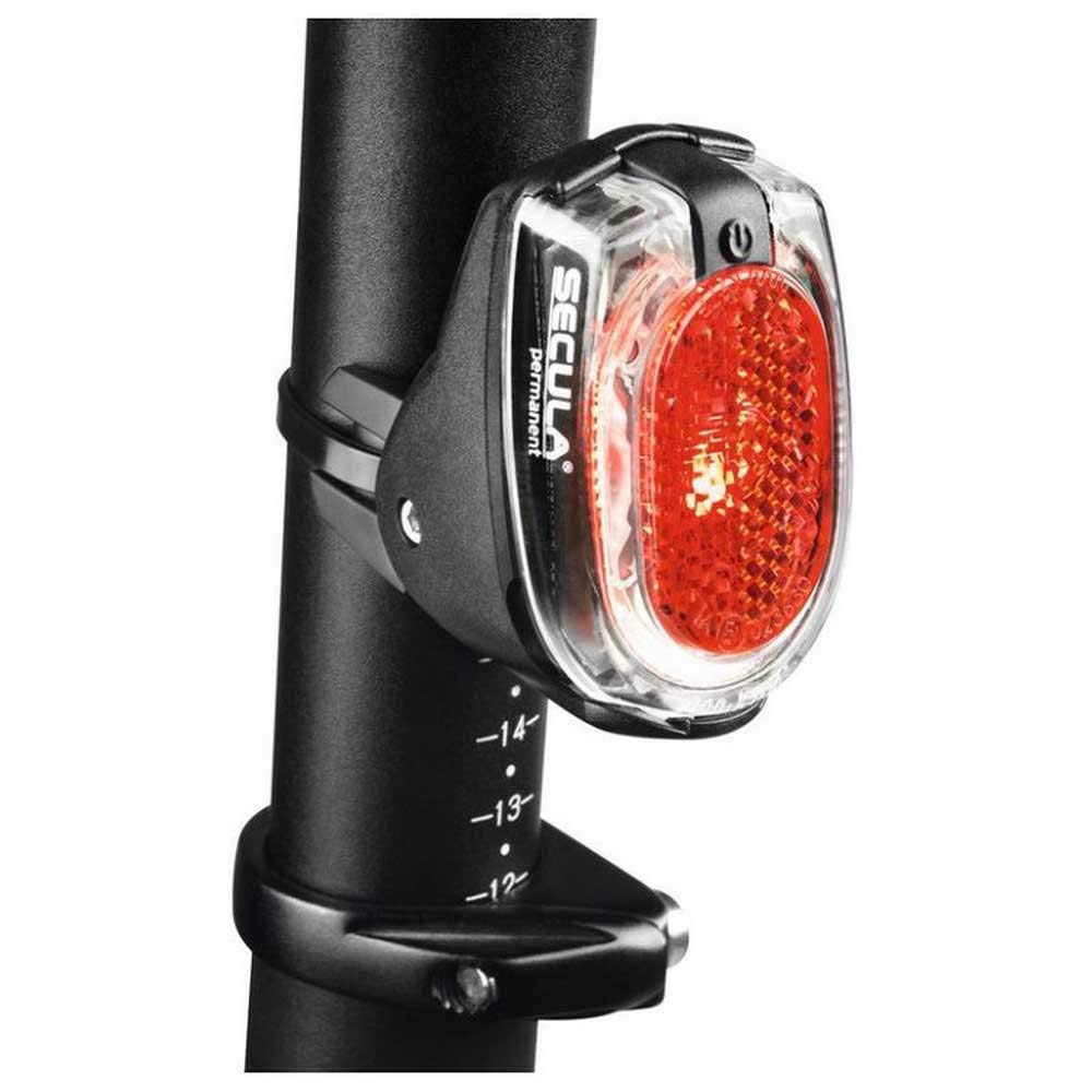 Busch & Müller Battery LED Rear Light Secula Permanent, 331/2BS