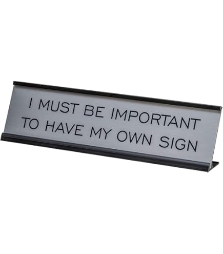 "I'm Pretty Sure I Have No Idea" Novelty Desk Sign - 2x8 Inch Engraved Office Humor Plaque