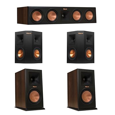 Klipsch Walnut Speaker System with RP-160M, UK Ubuy